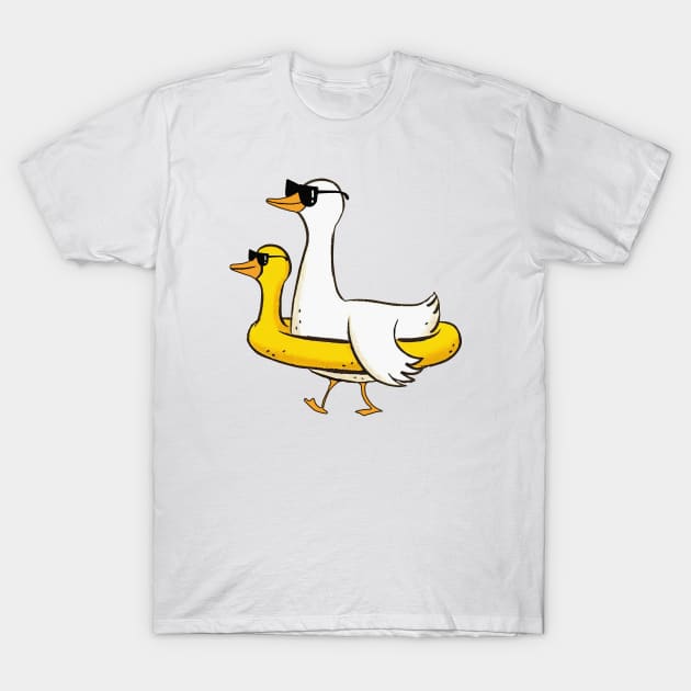 Silly goose on the loose T-Shirt by MasutaroOracle